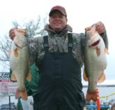 Fifth-place pro Michael Herron caught identical 25-pound, 7-ounce limits on days one and two. 