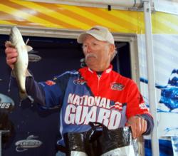 Pro Tommy Martin placed fourth at Sam Rayburn.