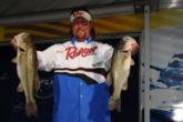 In the fifth place spot is JT Kenney with a three-day total of 56 pounds, 9 ounces.