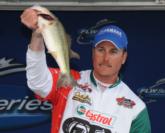 Bryan Thrift of Shelby, N.C., finished second with a four-day total of 75 pounds, 1 ounce for $20,000.