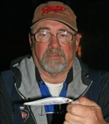 Like many of his competitors, Mike Foree will put his faith in a jerkbait.