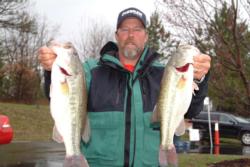 Pro Rusty Salewske of Alpine, Calif., qualified for the Lake Norman finals in fourth place, with a total catch of 36 pounds, 3 ounces.