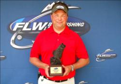 Co-angler Jerry Cross of Southern Pine, N.C., earned $2,197 as winner of the April 17 BFL Piedmont Division event.