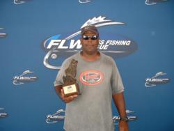 Kenneth Bivins of Valrico, Fla., won the Co-angler Division of the May 8 BFL Gator Division event to earn $2,157.