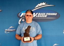 JC Miller of Washington, Pa., was the co-angler winner of the June 22 BFL Buckeye Division tournament on Grand Lake, earning $2,059.
