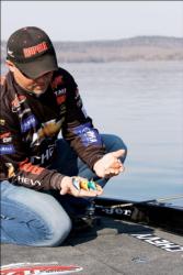 The Rapala DT Fat has become one of the go-to lures for FLW Tour pro Dave Lefebre.