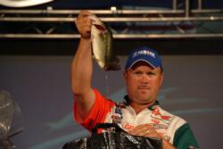 David Dudley of Lynchburg, Va., used a four-day catch of 56 pounds, 2 ounces to finish the FLW Tour Lake Ouachita event in third place. 