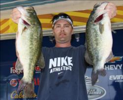 Frank Miller of West Nanticoke, Pa. caught the only 20-pound stringer of the co-angler division.