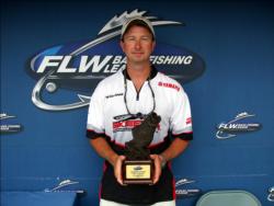 Tim Callahan of Houston, Miss., earned $1,644 as the co-angler winner of the June 5 BFL Mississippi Division event.