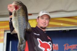 FLW Series pro Cody Meyer of Grass Valley, Calif., nailed down fourth place overall with a total catch of 19 pounds, 6 ounces.
