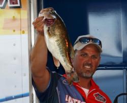 The action started quickly for Bart Blakelock who caught a limit in the first 10 minutes of his fishing day.