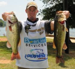 Keith Combs of Del Rio, Texas, is in fourth place after day two with 44-1.