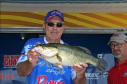 A bone colored Pop-R delivered tremendous action for Paul Noechel, including a 6-pound, 1-ounce largemouth that tied for the Big Bass spot.
