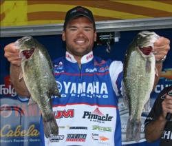 North Carolina pro David Wolak picked through the cookie cutters to find a limit heavy enough for fourth place.
