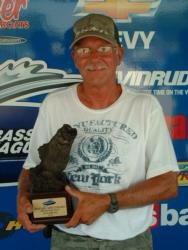 Charlie Benson of Holmen, Wisc., won the BFL Super Tournament Great Lakes Division event on the Mississippi River as a non-boater. For his efforts, Benson took home more than $2,900.