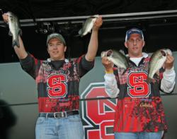 Will White and Jeff Bumgarner put a second NC State team in the top five for day one.