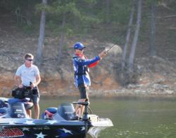 Ehrler's approach to tournament bass fishing is a contrast to the traditional conventions of bass behavior and patterns.