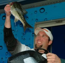 Pro Richard Dobyns of Yuba City, Calif., finished in second place overall at the EverStart event on Lake Shasta.