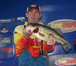 This 8-pound, 12-ounce fish earned Big Bass honors for Andy Gaia.