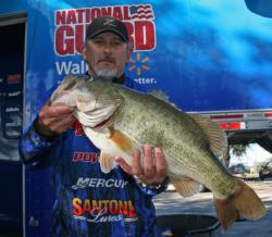 This 11-pound, 3-ounce hog gave Kelly Owens the Big Bass award for day two.