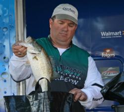 When his main spot dried up, Texas pro David Curtis made a big run and finished out his limit. 