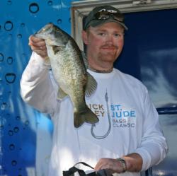 With the only limit and the heaviest sack on the co-angler side, Trevor Rogge improved from eighth to second.