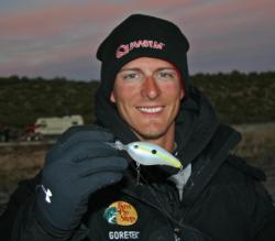 A crankbait did the trick for Chris Kremer on day one and he