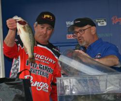 Jigging in heavy cover delivered a fifth place finish for Peter Wenners.