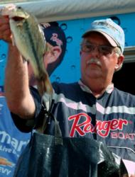 Rick Parker of Kaufman, Texas, used a three-day catch of 50 pounds, 4 ounces to capture the Co-angler Division title on the Toledo Bend Reservoir.