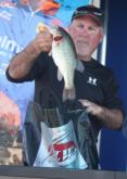 In sixth place on the co-angler side is Tommy Lowery with a three-day catch of 21-13.
