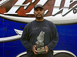 Co-angler Chris Davis of Raleigh, N.C., earned $1,713 as winner of the April 9 BFL Piedmont Division event.