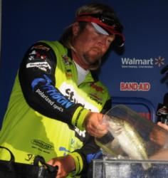 JT Kenney of Palm Bay, Fla., finished fourth with a three-day total of 36 pounds, 5 ounces.