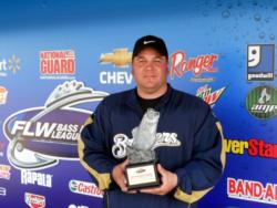 Michael Gray of Stoddard, Wis., earned $2,381 as the Co-angler Division winner of the May 7 BFL Great Lakes event.