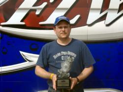 Brian Sayre of Charleston, W.Va., earned $1,902 as the Co-angler Division winner of the May 7 BFL North Carolina event.