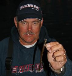 Pro leader Jim Tutt will focus on bed fishing with a Zoom finesse worm on a Giggy Head.