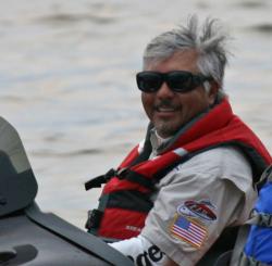 Second-place pro Lloyd Pickett Jr found most of his fish in six to seven feet of water on day one.