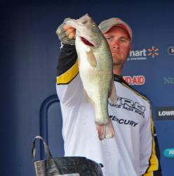 Strike King spoons and 6 XD crankbaits did the trick for second-place pro Anthony Goggins.