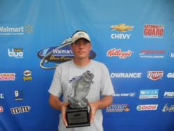 Brett Clement of Jasper, Ala., earned $1,981 as the co-angler winner of the June 18 BFL Bama event.