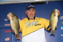 Pennsylvania pro Gregg Seal fished the St. Lawrence River and placed  fourth.