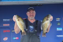 Rotating dropshot baits proved effective for third-place pro Gregg Seal.