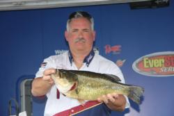This 6-pound, 12-ounce largemouth earned Snickers Big Bass honors for Stephen Semelsberger.