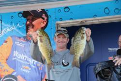 Co-angler winner Casey Magargle made a special version of his Dead Stick bait specifically for the 1000 Islands event.