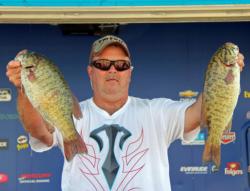 Co-angler leader Kenneth Ramsier had the only 20-pound sack in his division.