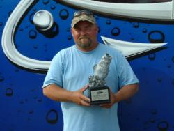 Steve Sorrell of Beavercreek, Ohio, earned $1,423 as the co-angler winner of the Aug. 20 BFL Buckeye event.