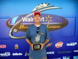 Tom Holt of Cornelius, N.C., earned $2,162 as the co-angler winner of the Sept. 10-11 BFL Piedmont Division event.