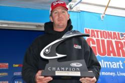 Pro Bryan Schmitt of Deale, Md., took home first place at the EverStart Potomac River event after netting a total catch of 47 pounds, 14 ounces.