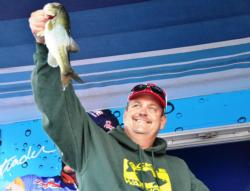 Co-angler Brian Keister of Cedar Brook, N.J., finished the EverStart Potomac River event in fifth place overall with a total catch of 30 pounds, 11 ounces. 