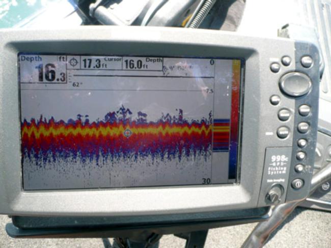 Electronics can speed up searches for big bass in big water.