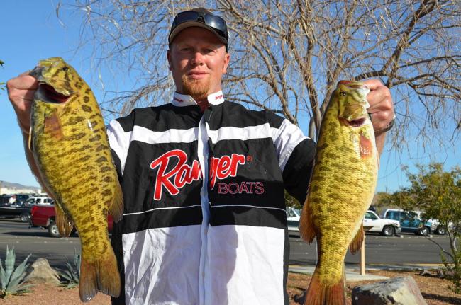 Pro Michael Wright of Grass Valley, Calif., landed the day in fourth place with a total catch of 17 pounds, 8 ounces.