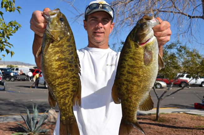 Pro Terrence Rath of Lake Havasu City, Ariz., used a catch of 31-12 to finish the day in sixth place on Lake Havasu.
